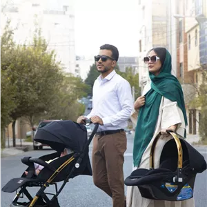 سرویس۳تکه کالسکه کریر کوله پشتی جدید مدل ریچکیدز برند بی بی استار