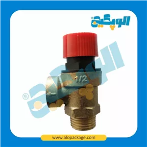 شیر اطمینان 1/2 - 3بار ترک