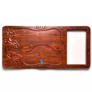 سینی مخصوص دم آوری چای کد solid wood D چین چای