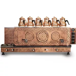 چای ساز صنعتی شش قوری DOGUS