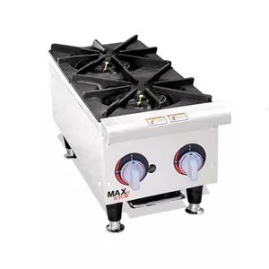 اجاق گاز 2 شعله رومیزی Max Silver