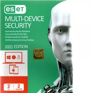 آنتی ویروس نود32 Eset MULTI-DEVICE SECURITY دوکاربره یکساله