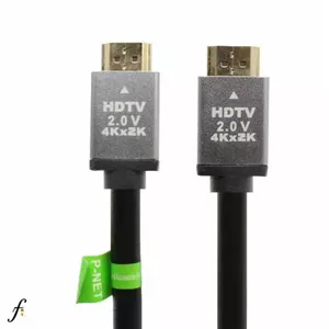 کابل HDMI پی نت مدل HDTV 2.0 4K با طول 10 متر