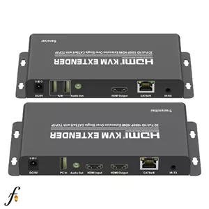 افزايش HDMI و USB روی شبکه 200 متری تی سی تی مدل TC-KEX-200P