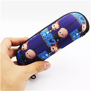 کیف عینک بچه‌گانه زیپ دار با طرح انیمیشن بچه رییس The Boss Baby مدل 992689