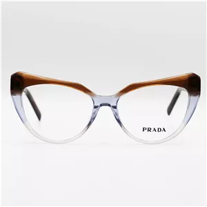 عینک طبی زنانه PRADA با فریم استیت، چند رنگ و چشم گربه ای شکل مدل G6061