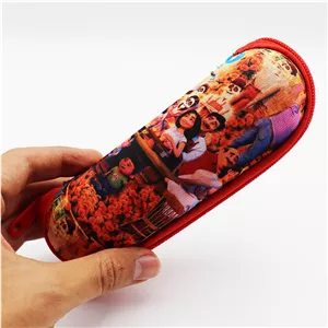 کیف عینک بچه‌گانه زیپ دار با طرح انیمیشن کوکو Coco مدل 992695