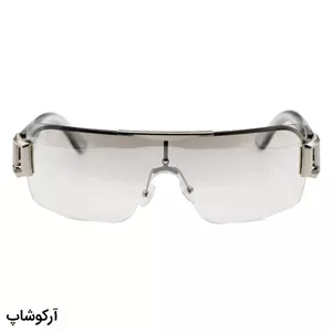 عینک دید در شب گوچی با فریم مخفی، نقره ای رنگ، دسته بی رنگ و لنز شفاف مدل FR864
