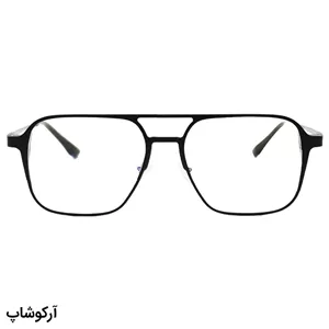 عینک طبی 2 کاوره با فریم نوک مدادی، شکل مربعی، از جنس آلومینیوم برند امپریو آرمانی مدل 2324