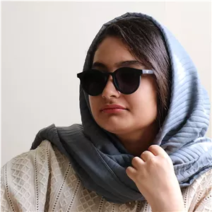 عینک آفتابی با فریم گرد، قهوه ای رنگ و لنز قهوه ای تیره VINTAGE مدل Z3289