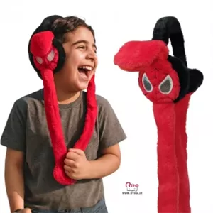 گوش گیر پمپی پسرانه طرح اسپایدر من (مرد عنکبوتی)