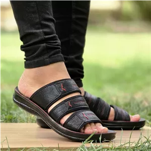 فروووش ویژه صندل طبی مردانه پسرانه رنگ مشکی با طراحی خفن و جدیدد باارسال رایگان