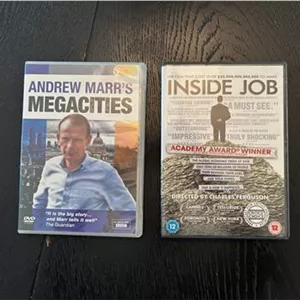 دو DVD مستند اصل به زبان انگلیسی