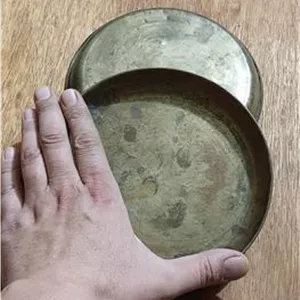 کفه ترازوی قدیمی برنجی