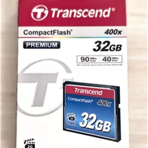 کارت حافظه CF اورجینال برند ترنسند 32 گیگ 400X