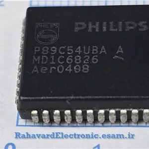 آی سی P89C54UBA P89C54 89C54 PLCC