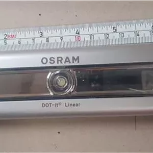 OSRAMچراغ اسرام خطی نقره ای ارسال بدون باتری
