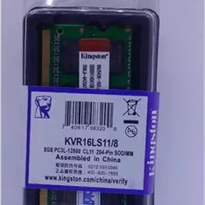 رم لپ تاپ 8gb ddr3 باس 1600 یا pc3l-12800 کینگستون