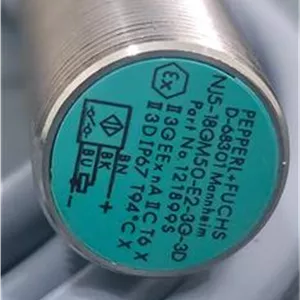سنسور القایی PepperlFuchs مدل NJ5-18GM50-E2-3G-3D