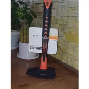چکش و پتک 2 کیلویی فولادی دسته فایبر تنسر TANSER
