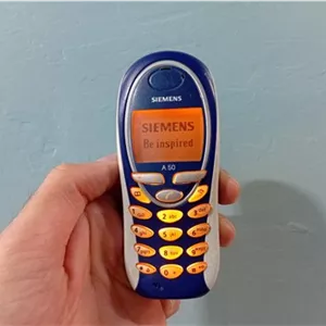 گوشی نایاب کلکسیونی زیمنس A50 توضیحات دقت