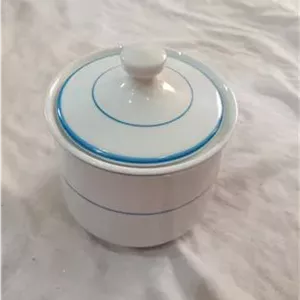 قندان کهنه نایاب خط آبی amv