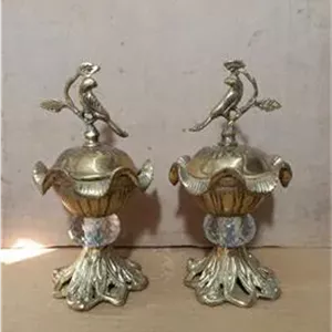جفت قندان برنجی زیبا