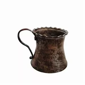 مشربه مسی قدیمی آنتیک تنگ دکوری ظرف مس تزیینی