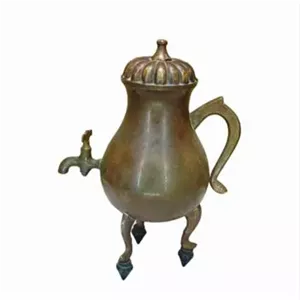 پانچ سماور مسی کلکسیونی قدیمی آنتیک دکوری مس