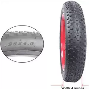 لاستیک-تایر دوچرخه ساحلی-لاستیک پهن سایز 4.0×26 