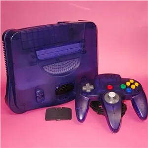 NINTENDO 64 LIMITED EDITION PURPLE COLOR CONSOLE