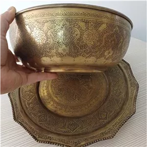قاب و قدح برنجی پهلوی
