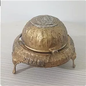 خاویار خوری برنجی سایز بزرگ 