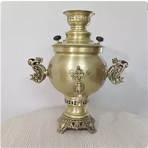 سماور 6لیتری برنجی سنگین وزن