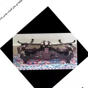 ترازوی دوکفه ای قدیمی روسی مدل کمیاب فولادی