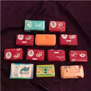 12 عدد صابون کلکسیونی