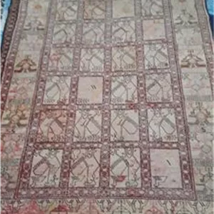 گبه دستباف 25 متری قدیمی با رنگ رفتگی