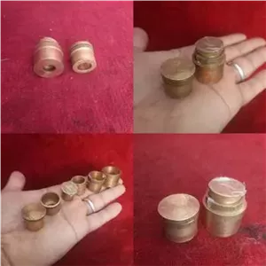 دکمه پرس کن برنجی قابل استفاده