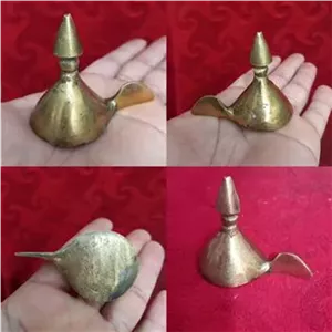 درب افتابه لگن برنجی قدیمی