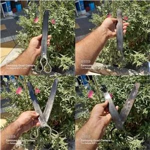قیچی مدل خاص کلکسیونی قاجاری