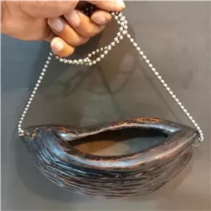 کشکول چوبی،خوش ساخت قاجاری