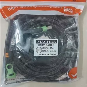 کابل MACHER HDMI طول 10 متر مدل RYL MR-93