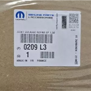 واشر سرسیلندر تعمیر اول 405 میلور فرانسه
