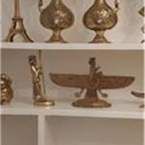 یک جفت پارچ برنزی