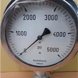 گیج فشار 5000PSI