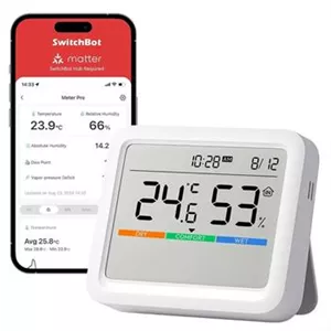 دماسنج و رطوبت سنج دیجیتال SwitchBot مدل Meter Pro