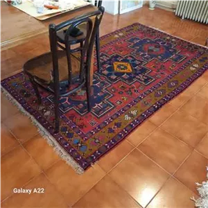 قالیچه دست باف هریس آنتیک تک