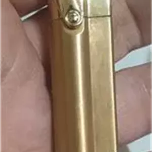 فندک تمام استیل طلایی