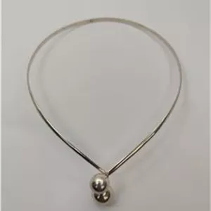 طوق گردنی نقره 