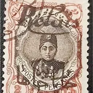 تمبر 2 شاهی احمدی خانه